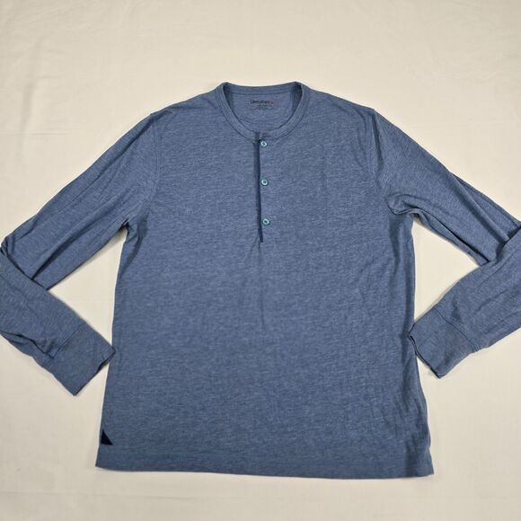 UNTUCKit Other - Untuckit Men's Blue Long Sleeve Henley t-Shirt Size M
